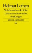 Cover-Bild zum Titel 'Verhaltenslehren der Kälte' von 'Helmut Lethen'