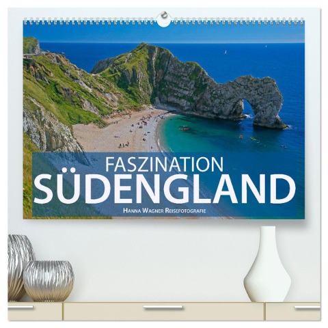 Faszination Südengland (hochwertiger Premium Wandkalender 2024 DIN A2 quer), Kunstdruck in Hochglanz - Hanna Wagner