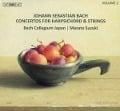 Cover-Bild zum Titel 'Cembalokonzerte vol.2' von 'Masato/Bach Collegium Japan Suzuki'