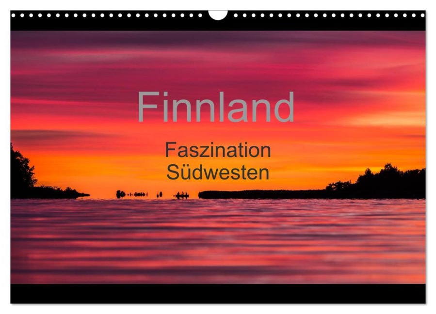 Finnland - Faszination Südwesten (Wandkalender 2026 DIN A3 quer), CALVENDO Monatskalender - Andreas Bininda