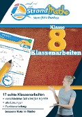 Cover-Bild zum Titel 'Mathematik Klassenarbeitstrainer Klasse 8 - StrandMathe' von 'Conrad Zimmermann, Christian Hotop, Philipp Reutter'