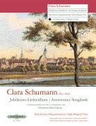 Cover-Bild zum Titel 'Jubiläums-Liederalbum -14 Lieder für hohe Singstimme und Klavier- (Originaltonarten)' von 'Clara Schumann'