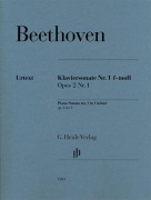 Cover-Bild zum Titel 'Klaviersonate Nr. 1 f-moll op. 2,1' von 'Ludwig Van Beethoven'