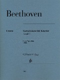 Variationen für Klavier Band II - Ludwig van Beethoven