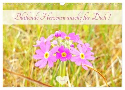 Blühende Herzenswünsche für Dich! (Wandkalender 2026 DIN A3 quer), CALVENDO Monatskalender - Michaela Schimmack