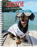Crusoe the Celebrity Dachshund 2024 6.5 X 8.5 Engagement Calendar - 
