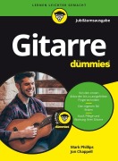 Cover-Bild zum Titel 'Gitarre für Dummies Jubiläumsausgabe' von 'Mark Phillips, Jon Chappell'