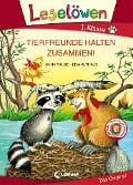 Cover-Bild zum Titel 'Leselöwen 1. Klasse - Tierfreunde halten zusammen!' von 'Anna Taube'