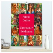 Cover-Bild zum Titel 'Anime Cuties - Charmante Heldinnen (hochwertiger Premium Wandkalender 2026 DIN A2 hoch), Kunstdruck in Hochglanz' von 'Rupert Kowalski'