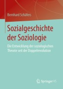 Cover-Bild zum Titel 'Sozialgeschichte der Soziologie' von 'Bernhard Schäfers'