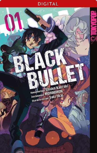 Black Bullet 01 - Shiden Kanzaki, Morinohon
