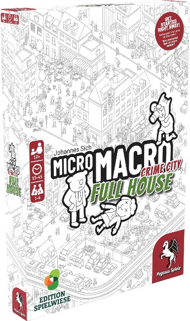 MicroMacro: Crime City 2 - Full House (Edition Spielwiese) (English Edition) - 