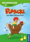 Cover-Bild zum Titel 'Pumuckl, Bücherhelden 1. Klasse, Pumuckl auf dem Bauernhof' von 'Ellis Kaut, Uli Leistenschneider'