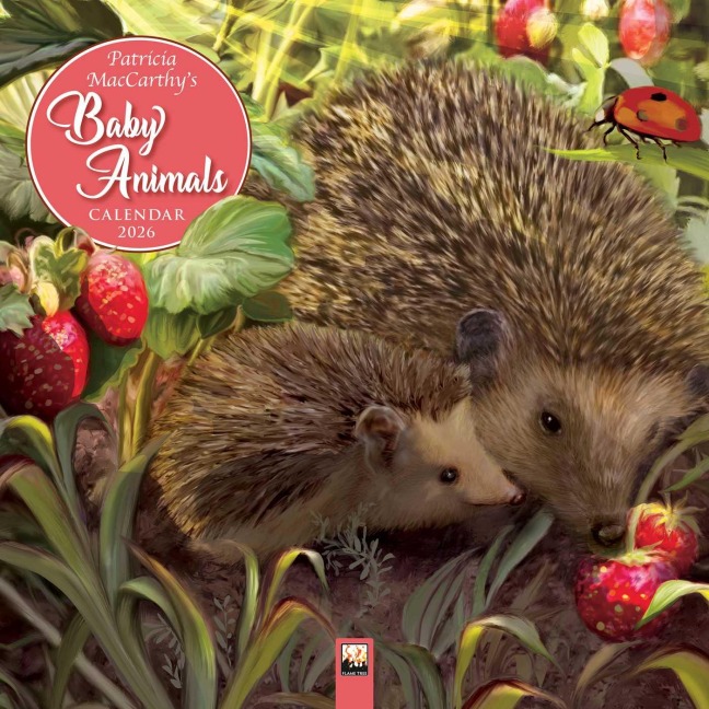 Patricia MacCarthy's Beautiful Babies - Wunderschöne Tierbabys 2026 - Original Flame Tree Publishing-Kalender [Kalender] - Tree Flame