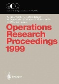 Cover-Bild zum Titel 'Operations Research Proceedings 1999' von ''