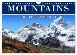 Cover-Bild zum Titel 'Mountains of The World (Wall Calendar 2026 DIN A4 landscape), CALVENDO 12 Month Wall Calendar' von 'Helena Bilkova'