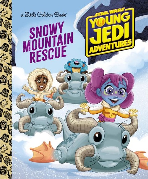 Snowy Mountain Rescue (Star Wars: Young Jedi Adventures) - Golden Books