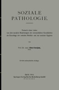 Cover-Bild zum Titel 'Soziale Pathologie' von 'Alfred Grotjahn'