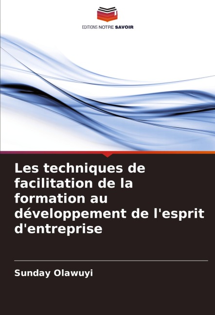 Les techniques de facilitation de la formation au développement de l'esprit d'entreprise - Sunday Olawuyi