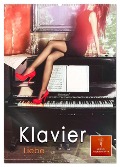 Klavier Liebe (Wandkalender 2025 DIN A2 hoch), CALVENDO Monatskalender - Peter Roder