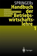 Cover-Bild zum Titel 'Springers Handbuch der Betriebswirtschaftslehre 1' von ''
