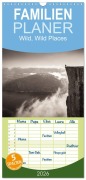 Familienplaner 2026 - Wild, Wild Places mit 5 Spalten (Wandkalender, 21 x 45 cm) CALVENDO - Nicholas Roemmelt