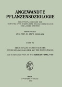 Cover-Bild zum Titel 'Der Einfluss Verschiedener Düngungsmassnahmen auf die Bodenfauna' von 'Herbert Franz'