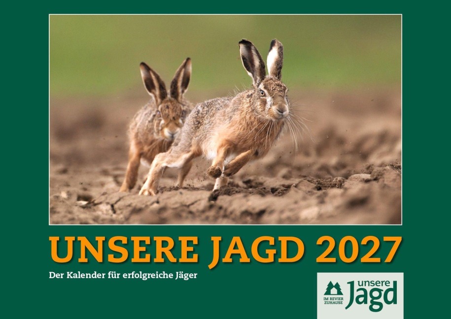Wandkalender UNSERE JAGD 2027 - 