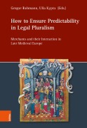 Cover-Bild zum Titel 'How to Ensure Predictability in Legal Pluralism' von ''