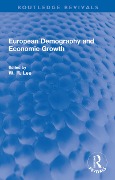 Cover-Bild zum Titel 'European Demography and Economic Growth' von ''