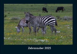 Cover-Bild zum Titel 'Zebrazauber 2025 Fotokalender DIN A4' von 'Tobias Becker'