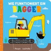 Cover-Bild zum Titel 'Wie funktioniert ein Bagger' von 'Molly Littleboy'