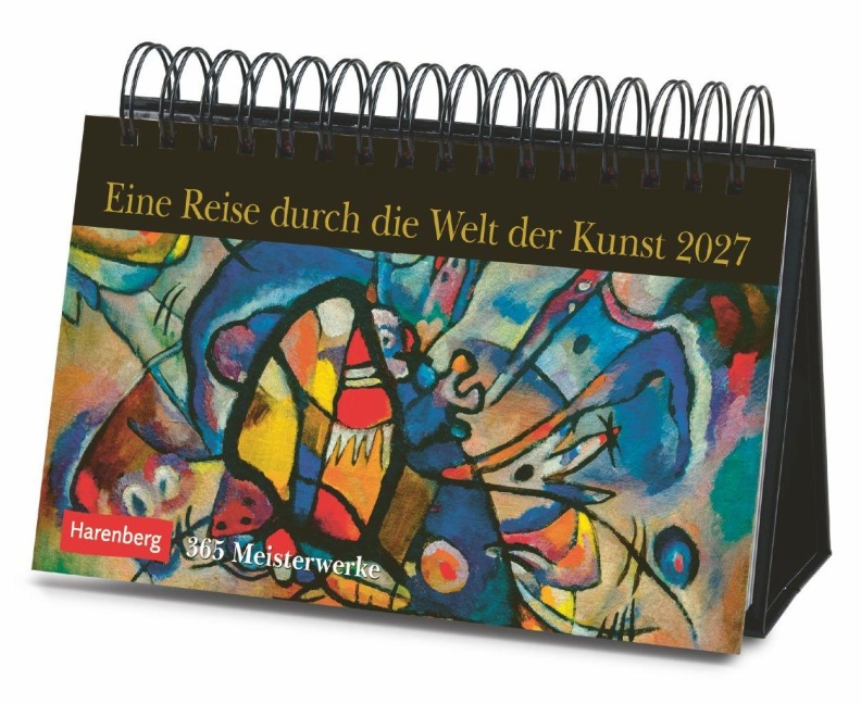 Eine Reise durch die Welt der Kunst Premiumkalender 2027 - 365 Meisterwerke - 