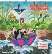 N NEUMANNVERLAGE - Der kleine Maulwurf 2026 Broschürenkalender, 30x30cm, Kinderkalender mit liebevoll gestalteten Illustrationen, extra Poster, internationalen Feiertagen und viel Platz für Notizen - 