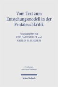 Cover-Bild zum Titel 'Vom Text zum Entstehungsmodell in der Pentateuchkritik' von ''