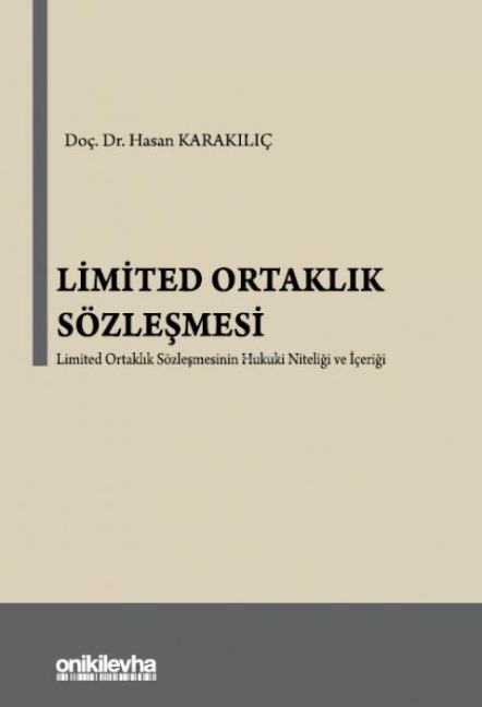 Limited Ortaklik Sözlesmesi Ciltli - Hasan Karakilic