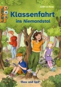Cover-Bild zum Titel 'Klassenfahrt ins Niemandstal / Level 2' von 'Judith Le Huray'