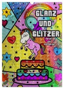Cover-Bild zum Titel 'Glanz und Glitzer (Wandkalender 2026 DIN A3 hoch), CALVENDO Monatskalender' von 'Nico Bielow'
