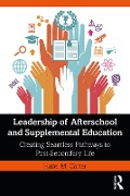 Cover-Bild zum Titel 'Leadership of Afterschool and Supplemental Education' von 'Hazel M. Carter'