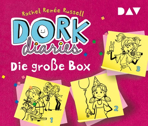DORK Diaries - Die große Box (Teil 1-3) - Rachel Renée Russell