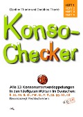 Cover-Bild zum Titel 'Konso-Checker' von 'Günther Thomé, Dorothea Thomé'