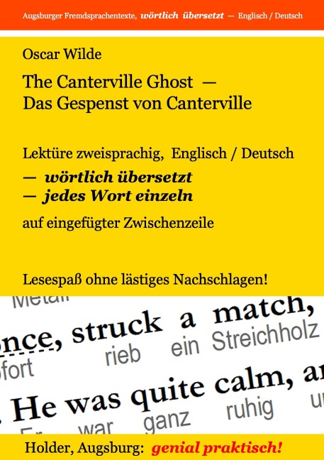 The Canterville Ghost - Das Gespenst von Canterville - Oscar Wilde