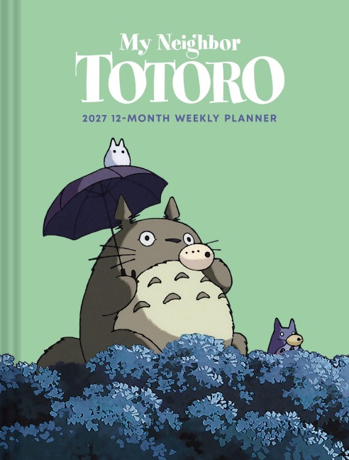 Studio Ghibli My Neighbor Totoro 2027 12-Month Weekly Planner - 
