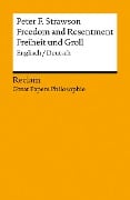 Freedom and Resentment / Freiheit und Groll. Englisch/Deutsch. [Great Papers Philosophie] - Peter F. Strawson