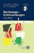 Cover-Bild zum Titel 'Rechtswege - Urteilswirkungen' von ''