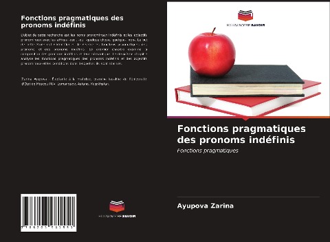 Fonctions pragmatiques des pronoms indéfinis - Ayupova Zarina