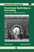Cover-Bild zum Titel 'From Code Switching To Borrowing' von 'Jeffrey Heath'