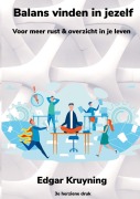 Cover-Bild zum Titel 'Balans vinden in jezelf' von 'Edgar Kruyning'