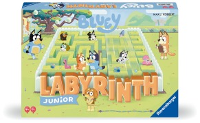 Cover-Bild zum Titel 'Bluey: Junior Labyrinth - Kinderspiel ab 4 Jahre' von 'Max J. Kobbert'