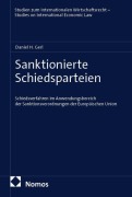 Cover-Bild zum Titel 'Sanktionierte Schiedsparteien' von 'Daniel H. Gerl'